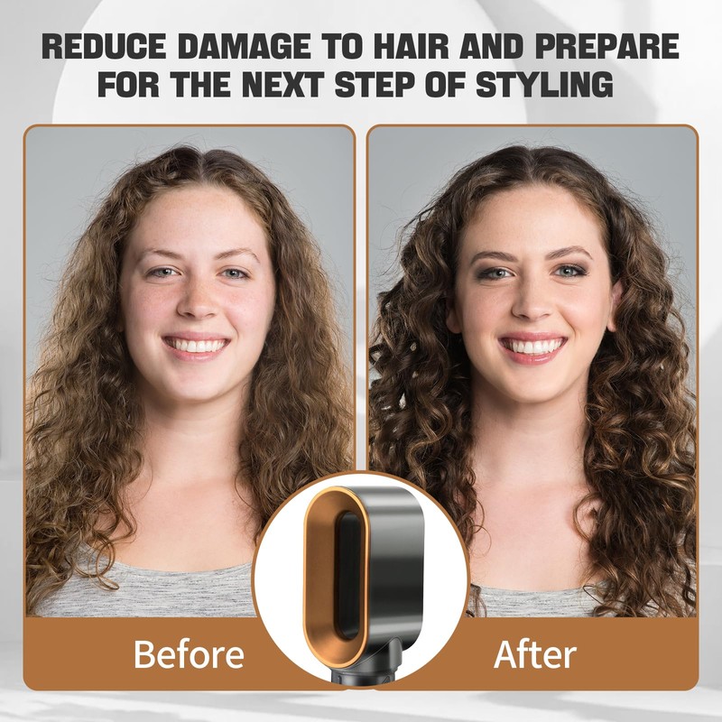 Pre-Styling Dryer Nozzle for Dyson Airwrap Styler Attachment,Replacement Pre-Styling Dryer