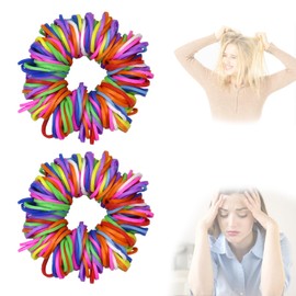 2 Pack Skin Picking Fidget Toys Stretchy Loom Picking Fidget Finger Fidget Anxiety Relief Therapy for Trichotillomania