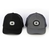 LED Baseball Cap Rechargeable Headlamp Hat Summer Breathable Adjustable Hat