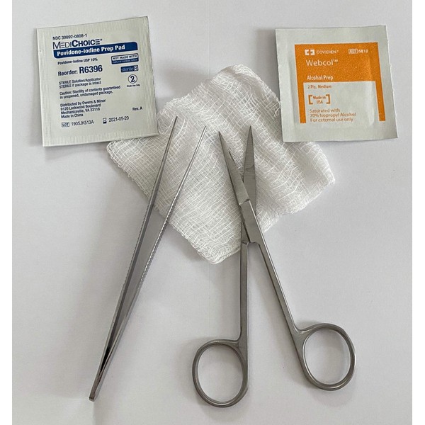 McKesson Performance Plus Suture Removal Kit W/Flr-Grade Instrument Sterilelatexfree -