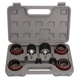 Drum Sanding Kit Sander Sleeves Set with Drums for Power Drills 80 Grit 25pc