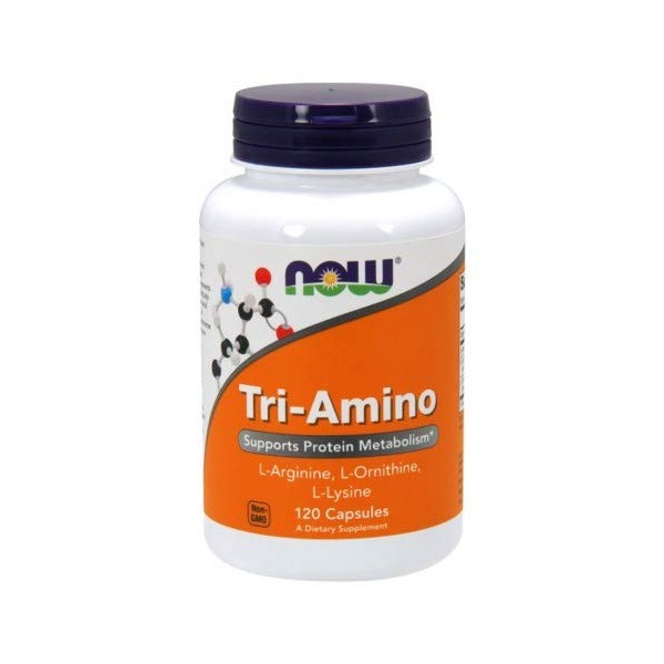  TRI-AMINO, 120 Caps by Now Foods (Pack of 6)
