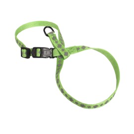 Hamilton 3/8-Inch Adjustable Reflective Figure 8 Pup-Cat Harness, Small, Lime