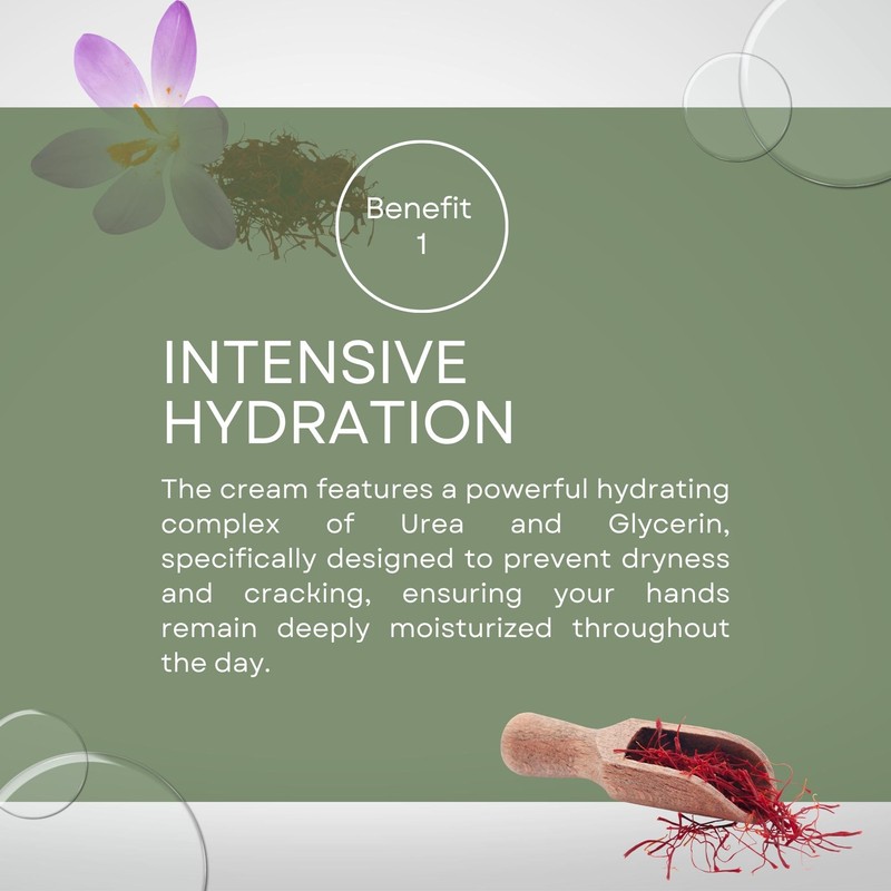 Bendida Skinbiotique Hand Cream with Saffron Extract + Glycerine Refreshing