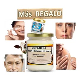 Crema Sebo De Res Premium Cebo Balsamo Natural 100% Cristal