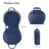Amenpoki Portable Waterproof Leather Diaper Changing Pad Compact for Travel
