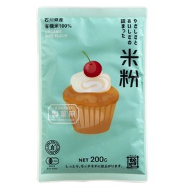 Daichi Kanazawa Rice Flour Filled with Tenderness and Deliciousness for Confectionery, Organic JAS Certified, 7.1 oz (200 g)