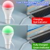 Brightown E26 Rechargeable Light Bulb 3 Color + 9 RGB