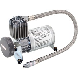 Vixen Horns Heavy Duty Onboard Air Compressor 150 PSI. Universal Replacement for Truck/Car Train Horn/Suspension/Ride/Bag kit/System. Fits All 12v Vehicles Like Semi/Pickup Trucks/Jeep VXC8801