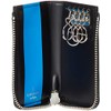 Lanvin On Blue 579602 Key Case, Zipper, Wagram Accessory, Black