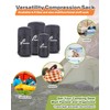 Sportneer Compression Sack, Water Resistant and Ultralight Sleeping Bag, Space