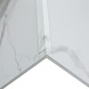 Palisade 94 in. Vinyl Trim Kit in Carrara Marble