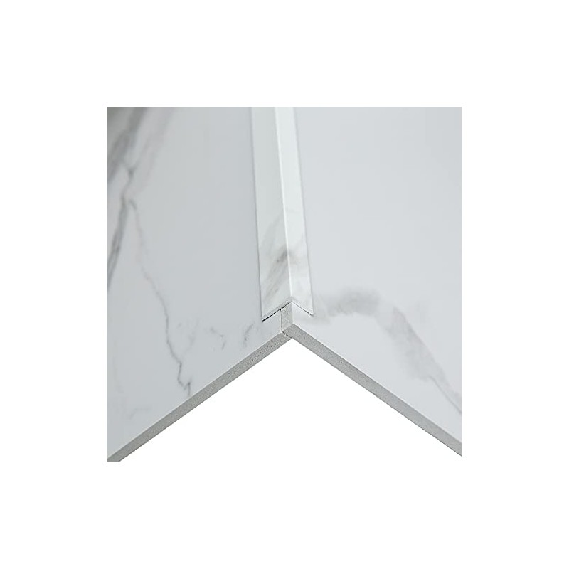 Palisade 94 in. Vinyl Trim Kit in Carrara Marble