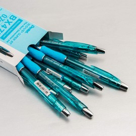 Pentel RSVP Super RT Ballpoint Pen, (0.7mm) Fine Line, Sky Blue Ink - BX477-S
