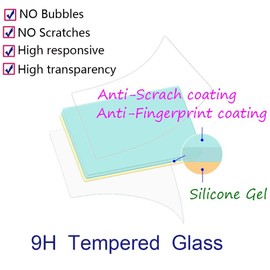 ULBTER Screen Protector for Canon EOS R7 / R6 Mark III/EOS R6 Mark II/EOS R6 Camera, 9H EOSR6 EOSR7 Tempered Glass Screen Protector Edge to Edge Protection,Anti-Scrach Anti-Bubble [3 Pack]