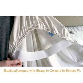 Top Split King Flex Head Sheet Set for Sleep Number Mattress Fits Deep Pocket Bed 1800 Thread Count Super Soft and Cool 4 Piece Set with Pillowcases 34-36" Split top (Beige)