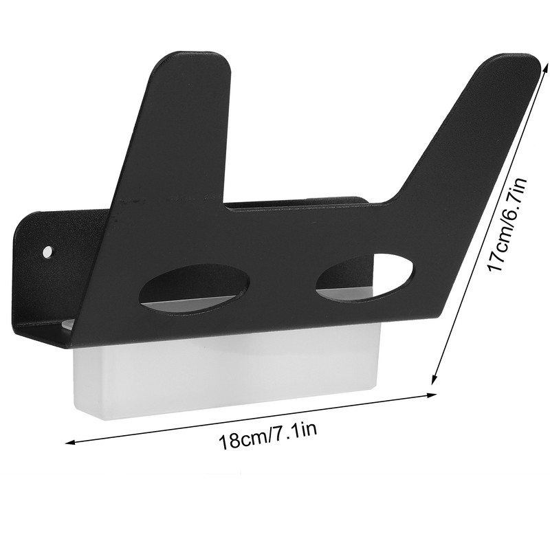 Wall Mounted Pot Lid Rack Cutting Board Pan Lid Organizer