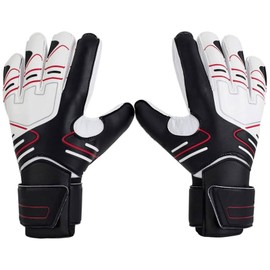 AnnuoYi Goalie Gloves, Football Goalkeeper Gloves,Kids & Youth Football Goal Keeper Gloves Strong Grip for The Toughest Saves with Finger Spines to Give Splendid Protection to Prevent Injuries