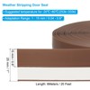 PATIKIL Silicone Seal Strip, 20FT Self Adhesive Door Draft Stopper