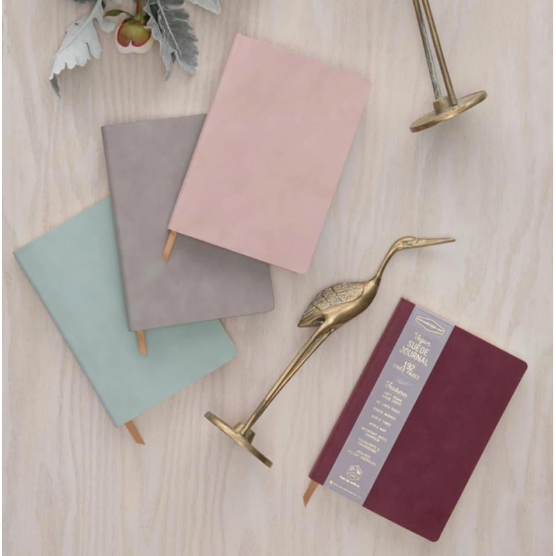 Designworks Ink Vegan Suede Flexible Journal Notebook with 192 Lined