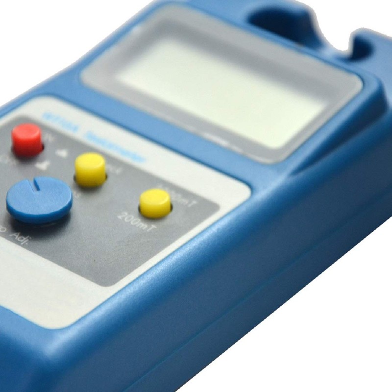 Toplionace WT10A Portable LCD Gauß Meter Digital Flow Meter Surfaces