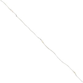 Gerson 38624-60 Light 20' Silver Wire Warm White Battery Operated Outdoor LED Micro Miniature Christmas Light String Set with Timer