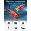 SOUNDFAM XLR Microphone Cable 1 m Gold-Plated XLR Connectors (24K)