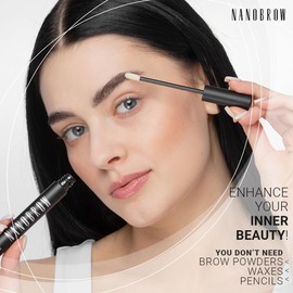 Sérum de cejas Nanobrow Eyebrow Serum 5ml - Sérum estimulante del crecimiento, fortalecedor y densificador de Cejas