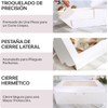 20 Cajas para Postres Blancas con Ventana, Cajas de Panadería