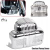 Unbranded Chrome Coolant Pump Cover For Harley 14-16 Twin Cooled
