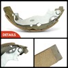 A-Premium Rear Brake Shoes Set Compatible with Toyota Yaris 2019-2020,