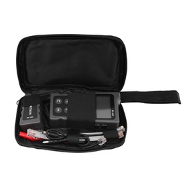 ANCLLO Network Tester Ethernet Tester RJ45 Tester with LCD Display for Automatic Identification of POE Voltage Load Loop Performance Test