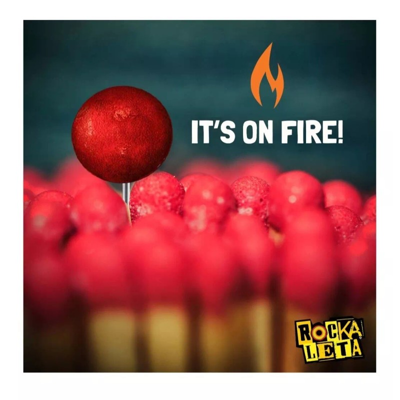 Sonrics - Rockaleta (Spicy Lollipops with Gum Center) 1pk/20ct **MEXICAN