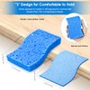 8PCS Dish Sponges Kitchen, Premium Blue Dish Washing Kitchen Sponge,