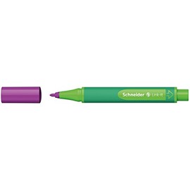 Schneider Link-it - Bolígrafo de fibra eléctrica, color morado