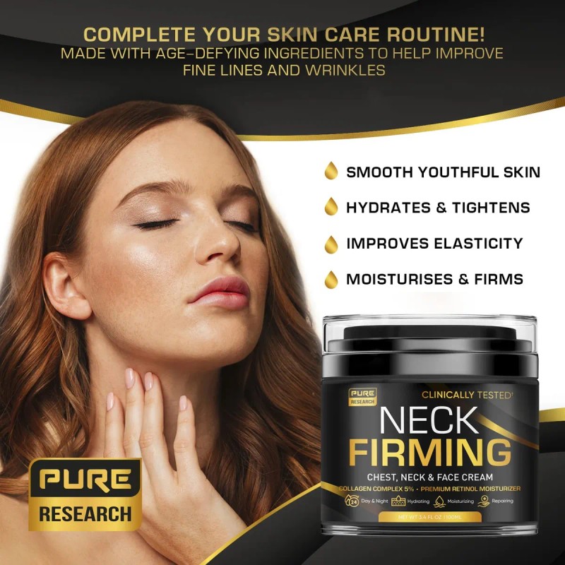 Crema Reafirmante Para Cuello - Crema Antiarrugas - Crema Re