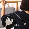 Foldable Antenna Hyojason Stainless Steel Foldable Portable Back Scratcher Portable offspring 11ea
