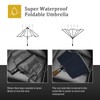 Pioggistar Windproof Umbrella for Men and Women, Inverted Umbrellas 10