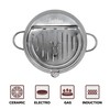 Saltlas Deep Fryer Pot (°C), 11"/4.4Qt (4.2 L) Extra Large