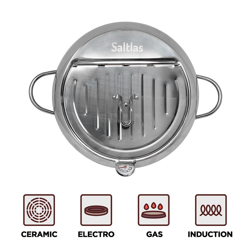 Saltlas Deep Fryer Pot (°C), 11"/4.4Qt (4.2 L) Extra Large