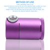 Diamond Magnifier Aluminum Adjustable High Definition Diamond Viewer Magnifier ToolPurple