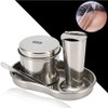 Tattoo Disinfection Kit Medical Stainless Steel Disinfection Plate Tank Jar