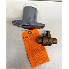 NIBCO S-585-70-NS 1/2" Bronze Full Port Ball Valve 150 SWP 600 WOG Solder