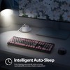 iRoboosta Pink Wireless Keyboard and Mouse Combo, 2.4GHz Creamy Keyboard
