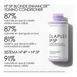 Acondicionador Olaplex 5P Purple para Cabellos Dañados y Rubios de 250 mL                                                                             