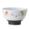 Saikai Pottery Hasamiyaki Rice Bowl, Diameter Approximately 4.3 inches (11