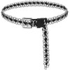 YeeHeen Leather Chain Belts Womens Metal Waist Belts Adjustable Waist