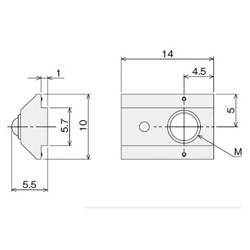 SUS (esuyuuesu) St Ss M4 SFN – SX4 with Stop Nut (Pack)