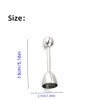 DACUAN Metal Egg Scissors, 1PCS Egg Topper Cutter Shell Opener
