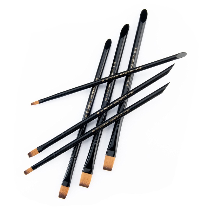Royal and Langnickel Majestic Premium Shader Brush Set (Pack of